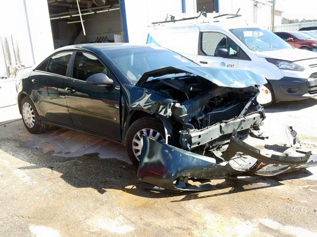 1G2ZF55B664157874 - 2006 PONTIAC G6 SE GREEN photo 1