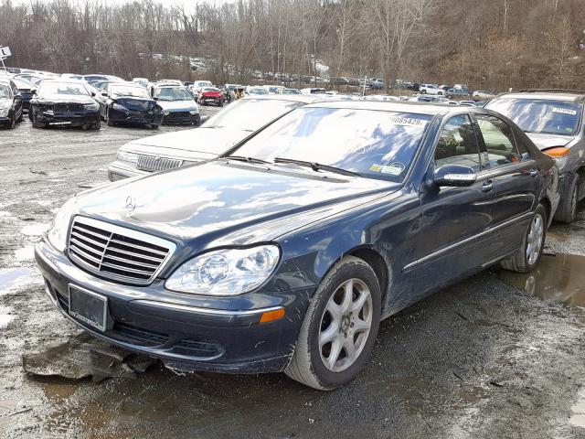 WDBNG83J33A358937 - 2003 MERCEDES-BENZ S 430 4MAT GRAY photo 2