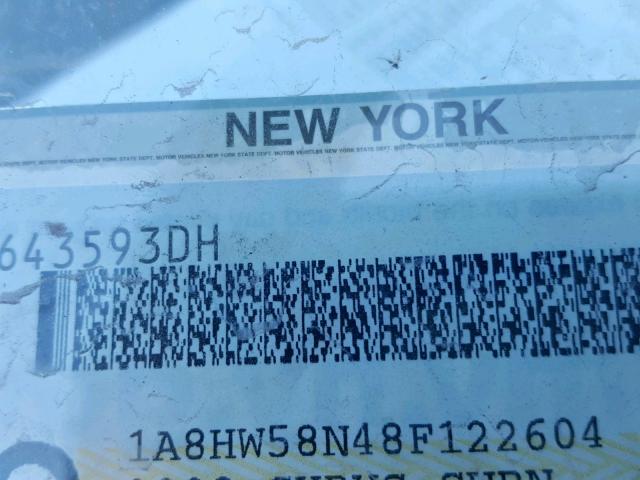 1A8HW58N48F122604 - 2008 CHRYSLER ASPEN LIMI 黑色 照片 10