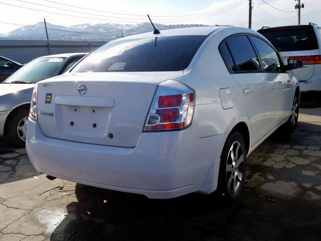 3N1AB61EX8L617872 - 2008 NISSAN SENTRA 2.0 WHITE photo 4