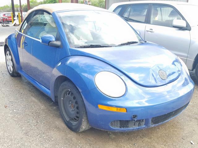3VWPF31Y67M401589 - 2007 VOLKSWAGEN NEW BEETLE Mavi foto 1