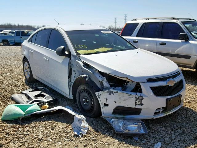 1G1PC5SH9C7248452 - 2012 CHEVROLET CRUZE LS WHITE photo 1