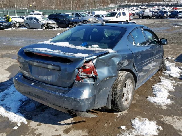 2G2WP552061114241 - 2006 PONTIAC GRAND PRIX BLUE photo 4