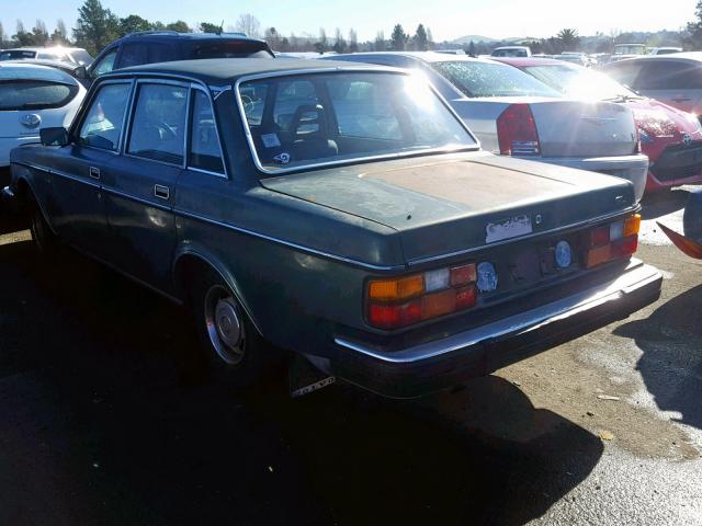 VC26445A1085763 - 1980 VOLVO 240 GREEN photo 3