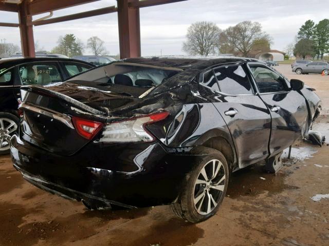 1N4AA6AP7HC375349 - 2017 NISSAN MAXIMA 3.5 BLACK photo 4