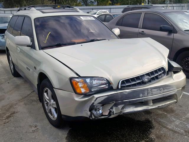 4S3BH806447609044 - 2004 SUBARU LEGACY OUT GREEN photo 1