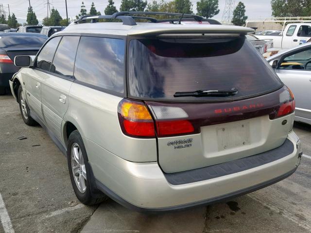 4S3BH806447609044 - 2004 SUBARU LEGACY OUT GREEN photo 3