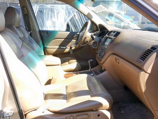 2HNYD18933H533566 - 2003 ACURA MDX TOURIN GOLD photo 5