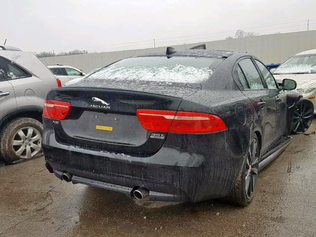 SAJAL4BVXHA967735 - 2017 JAGUAR XE R - SPO BLACK photo 4