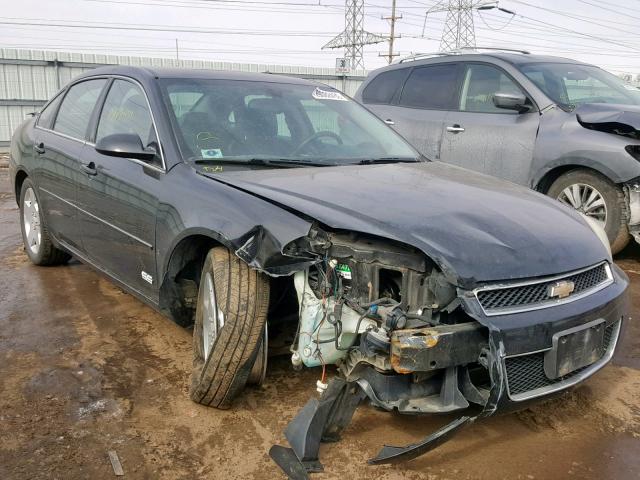 2G1WD58C569132365 - 2006 CHEVROLET IMPALA SUP Қара фото 1