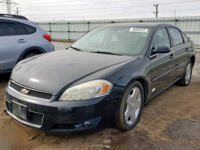 2G1WD58C569132365 - 2006 CHEVROLET IMPALA SUP Қара фото 2