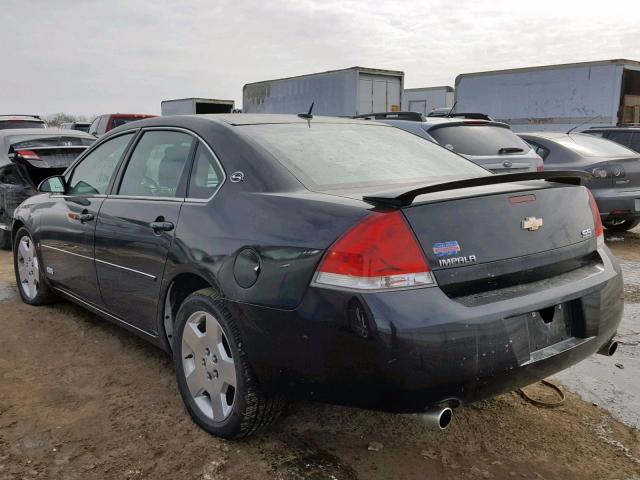2G1WD58C569132365 - 2006 CHEVROLET IMPALA SUP Қара фото 3