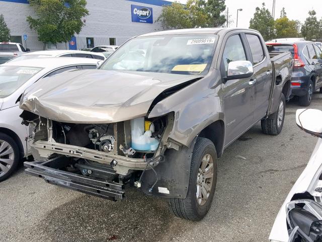 1GCGSCEA2G1106112 - 2016 CHEVROLET COLORADO L BROWN photo 2
