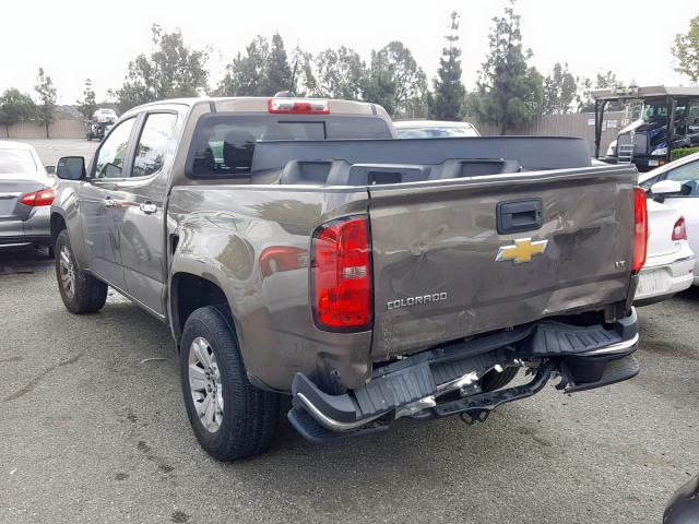 1GCGSCEA2G1106112 - 2016 CHEVROLET COLORADO L BROWN photo 3