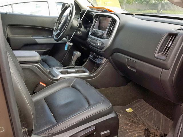 1GCGSCEA2G1106112 - 2016 CHEVROLET COLORADO L BROWN photo 5