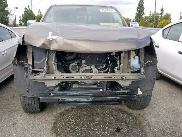 1GCGSCEA2G1106112 - 2016 CHEVROLET COLORADO L BROWN photo 9