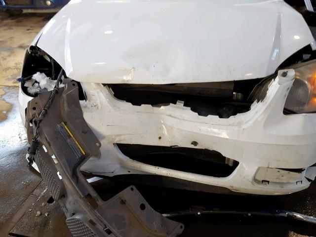 1G2AL15F777394438 - 2007 PONTIAC G5 WHITE photo 9