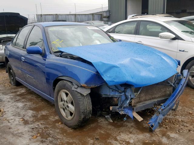 1G1JH52F747272126 - 2004 CHEVROLET CAVALIER L BLUE photo 1