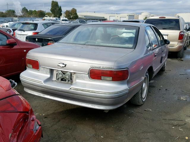 1G1BL52W1TR177390 - 1996 CHEVROLET CAPRICE CL GOLD photo 4