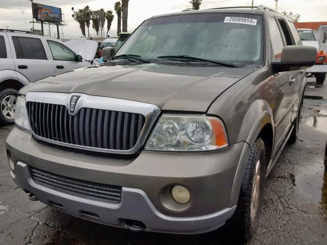 5LMFU27R53LJ06485 - 2003 LINCOLN NAVIGATOR GRAY photo 2