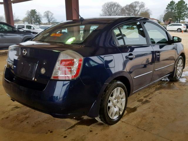 3N1AB61EX8L683001 - 2008 NISSAN SENTRA 2.0 BLUE photo 4