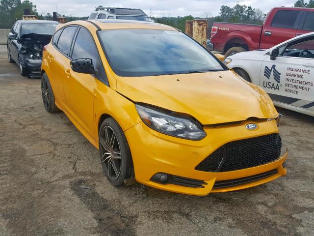 1FADP3L9XDL242684 - 2013 FORD FOCUS ST YELLOW photo 1