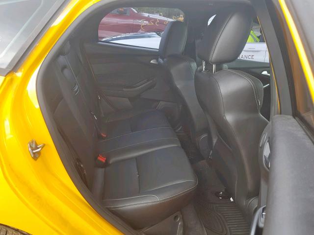 1FADP3L9XDL242684 - 2013 FORD FOCUS ST YELLOW photo 6