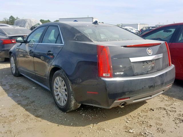 1G6DE5E53D0108643 - 2013 CADILLAC CTS LUXURY BLACK photo 3