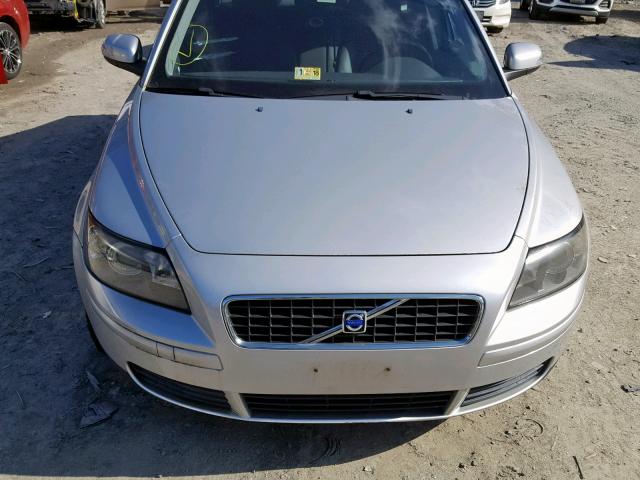 YV1MS382372309747 - 2007 VOLVO S40 2.4I SILVER photo 9