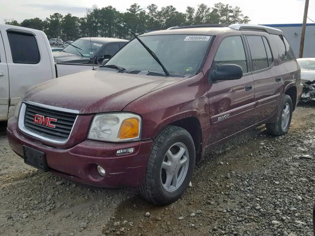 1GKET12S746233611 - 2004 GMC ENVOY XUV BURGUNDY photo 2