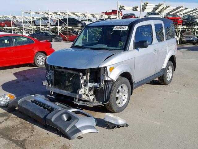 5J6YH28756L007052 - 2006 HONDA ELEMENT EX SILVER photo 2