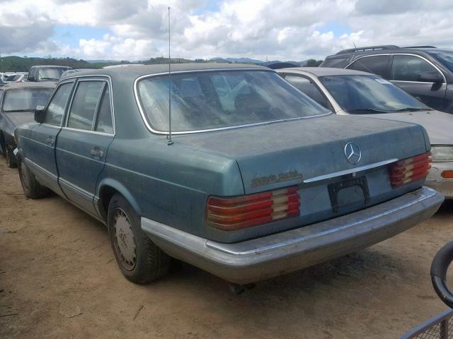 WDBCB25D7HA330513 - 1987 MERCEDES-BENZ 300 SDL GREEN photo 3