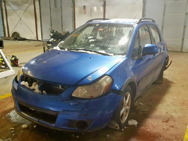 JS2YB413575108159 - 2007 SUZUKI SX4 BLUE photo 2