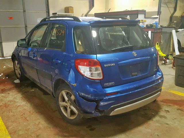 JS2YB413575108159 - 2007 SUZUKI SX4 BLUE photo 3