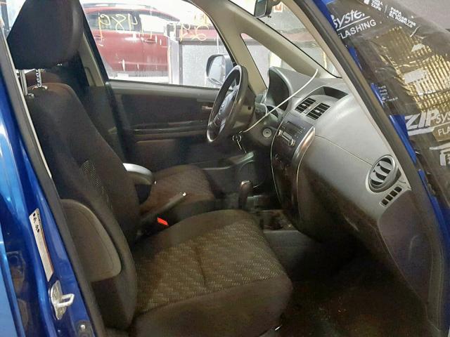 JS2YB413575108159 - 2007 SUZUKI SX4 BLUE photo 5