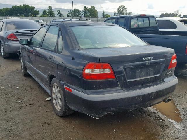 YV1VS29532F800540 - 2002 VOLVO S40 1.9T BLACK photo 3