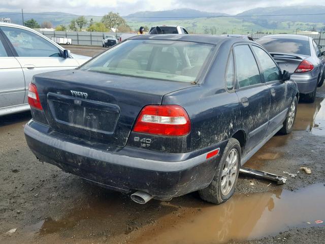 YV1VS29532F800540 - 2002 VOLVO S40 1.9T BLACK photo 4