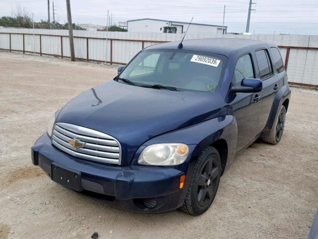 3GNCA23B79S540333 - 2009 CHEVROLET HHR LT BLUE photo 2