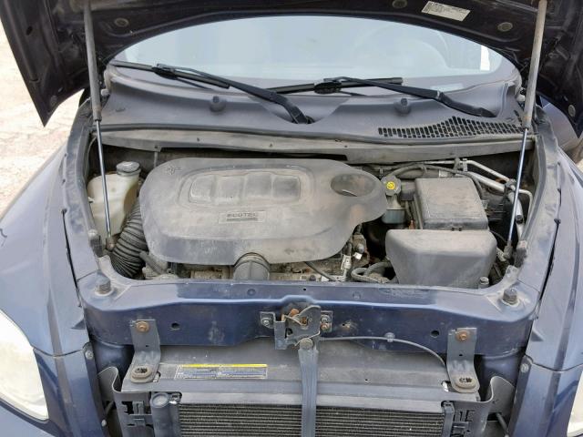 3GNCA23B79S540333 - 2009 CHEVROLET HHR LT BLUE photo 7