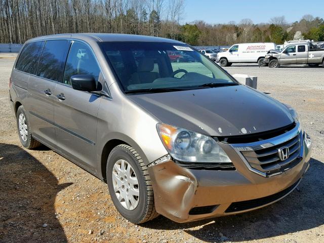 5FNRL38238B115503 - 2008 HONDA ODYSSEY LX GOLD photo 1