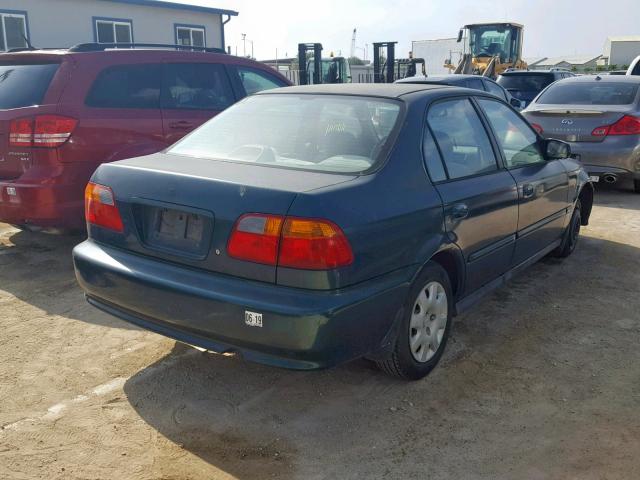 2HGEJ6613XH515166 - 1999 HONDA CIVIC BASE GREEN photo 4