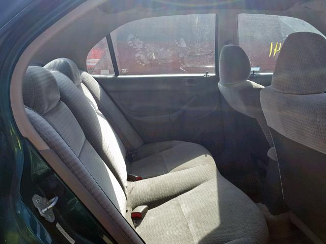 2HGEJ6613XH515166 - 1999 HONDA CIVIC BASE GREEN photo 6