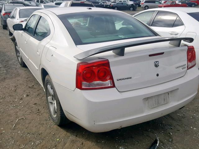 2B3CA3CV2AH187677 - 2010 DODGE CHARGER SX WHITE photo 3