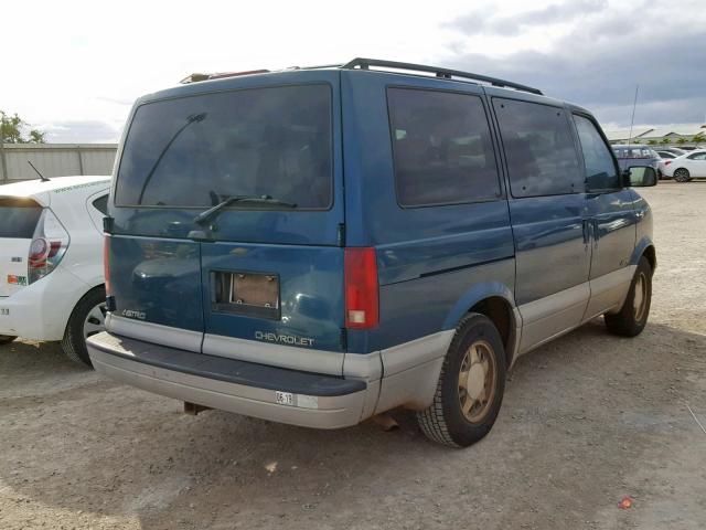 1GNDM19W0YB139250 - 2000 CHEVROLET ASTRO GREEN photo 4