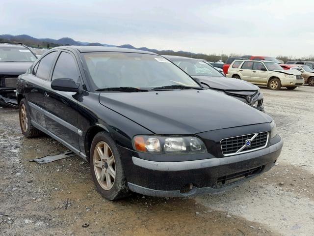 YV1RS61R922117045 - 2002 VOLVO S60 BLACK photo 1