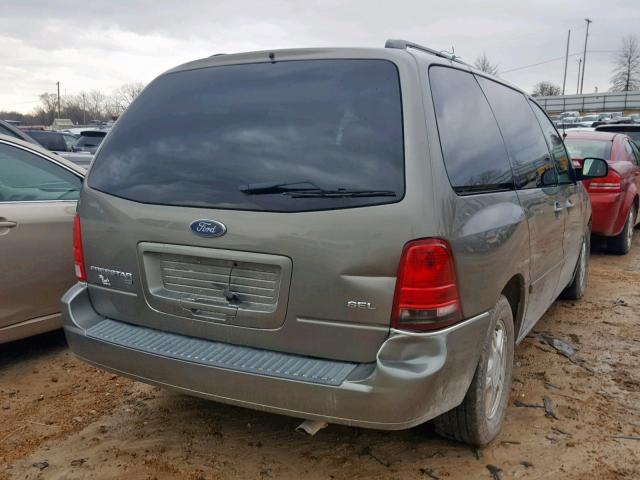 2FMZA52225BA04259 - 2005 FORD FREESTAR S GREEN photo 4