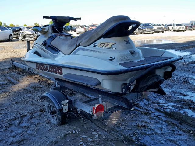 ZZNC0418D898 - 1998 BOMBARDIER JETSKI WHITE photo 3