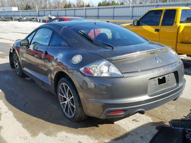 4A31K5DF4BE001584 - 2011 MITSUBISHI ECLIPSE GS GRAY photo 3