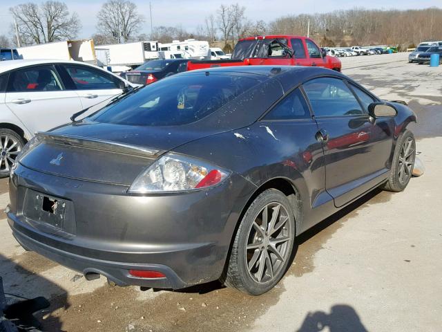 4A31K5DF4BE001584 - 2011 MITSUBISHI ECLIPSE GS GRAY photo 4