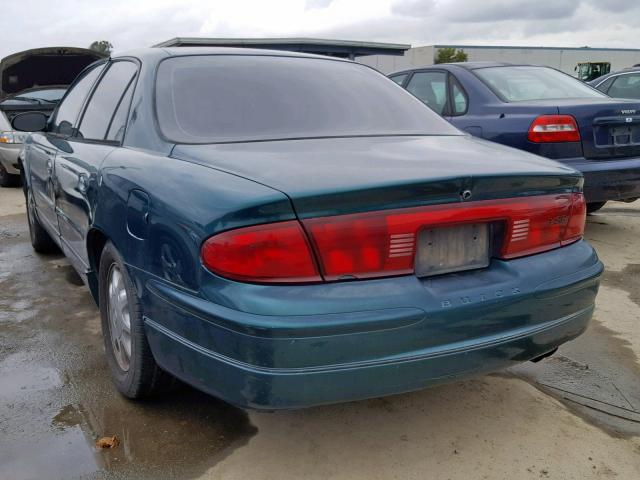 2G4WB55K0Y1285127 - 2000 BUICK REGAL LS GREEN photo 3